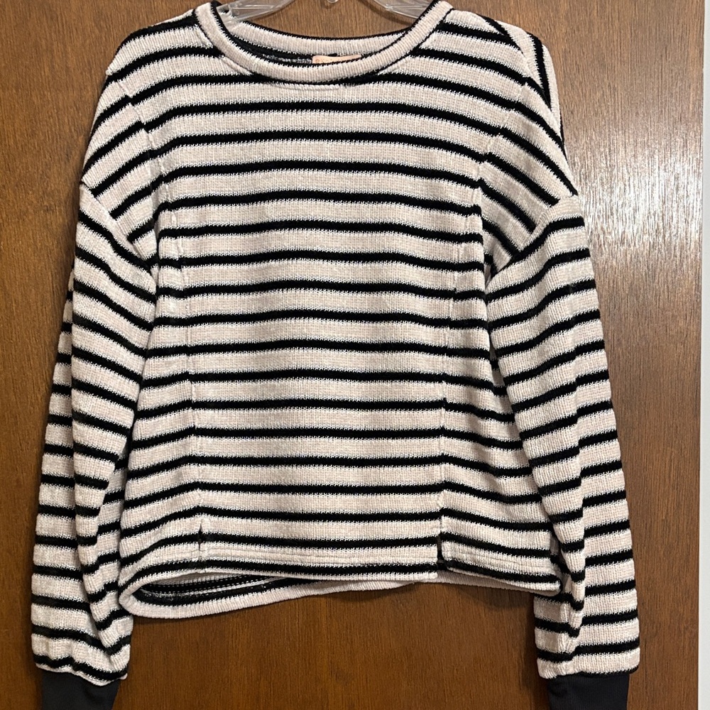 Striped Black and White Sweater